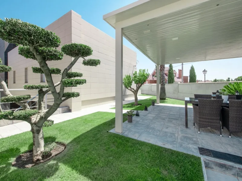 terraza jardin